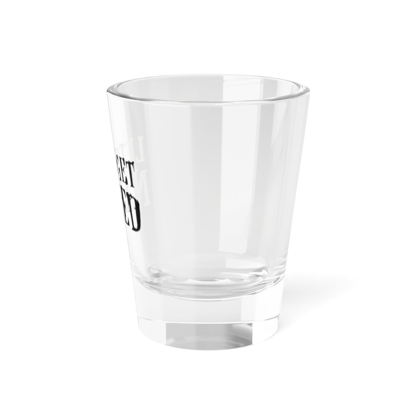Funny 'Let's Get Naked' Shot Glass for Parties and Celebrations