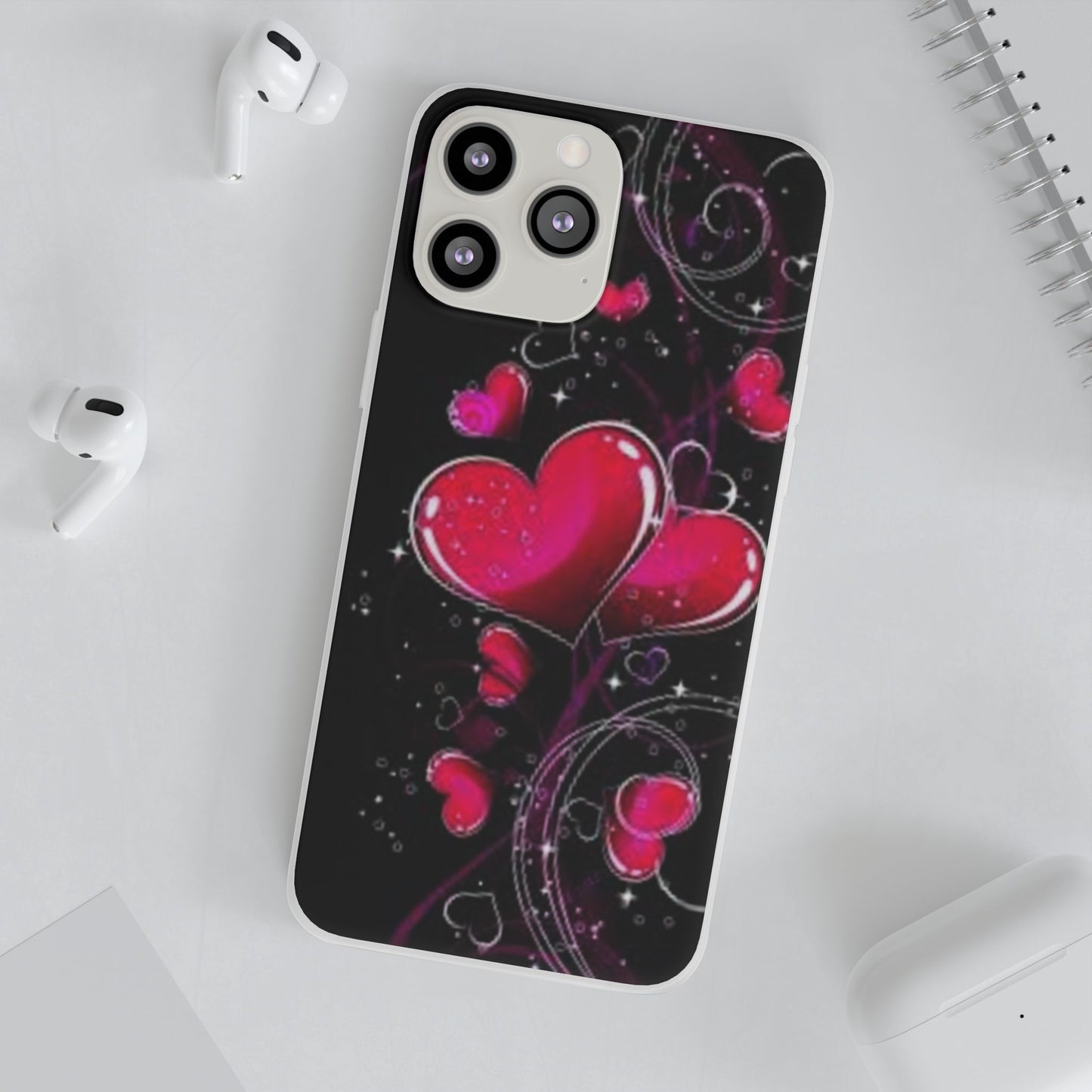 Romantic Heart Flexi Cases - Perfect Gift for Valentine's Day and Anniversaries