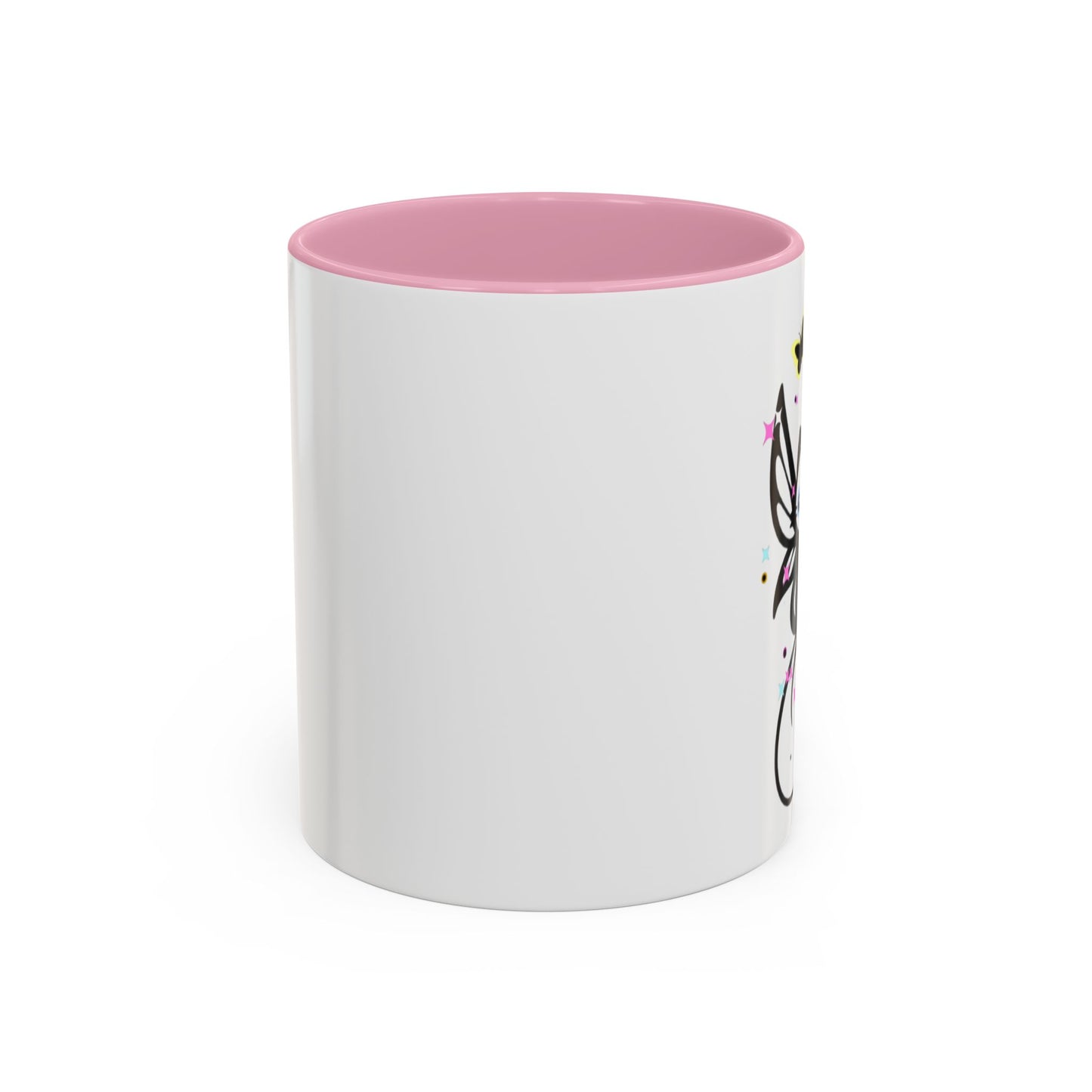 Magical Cat Fairy Mug - Colorful 11oz & 15oz Coffee Cup for Cat Lovers