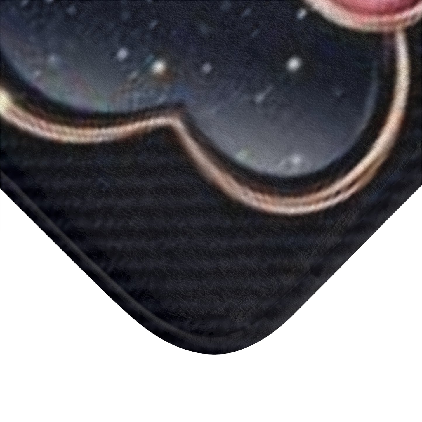 Cosmic Hearts Bath Mat - Stylish & Cozy Bathroom Décor