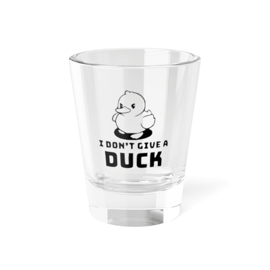 Funny Duck Shot Glass - I Don't Give A Duck - Perfect for Parties & Gifts