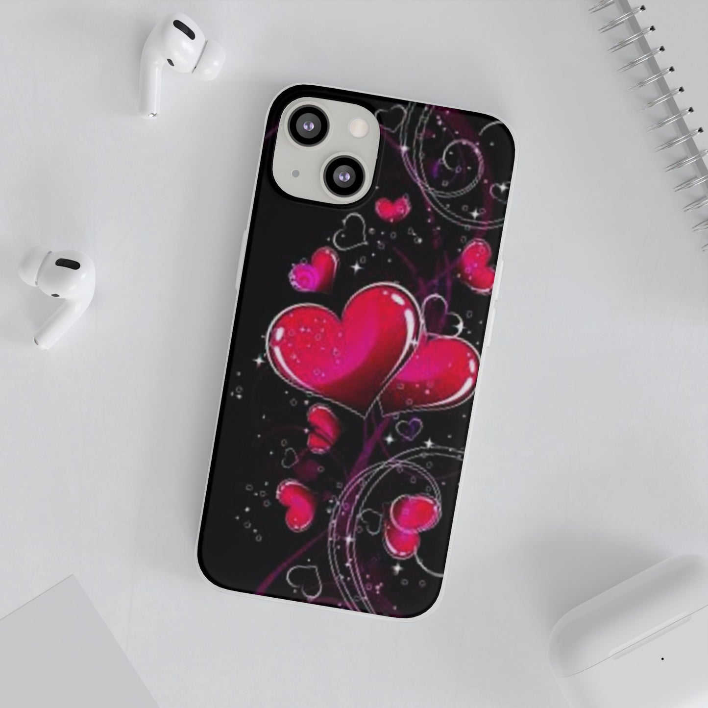Romantic Heart Flexi Cases - Perfect Gift for Valentine's Day and Anniversaries