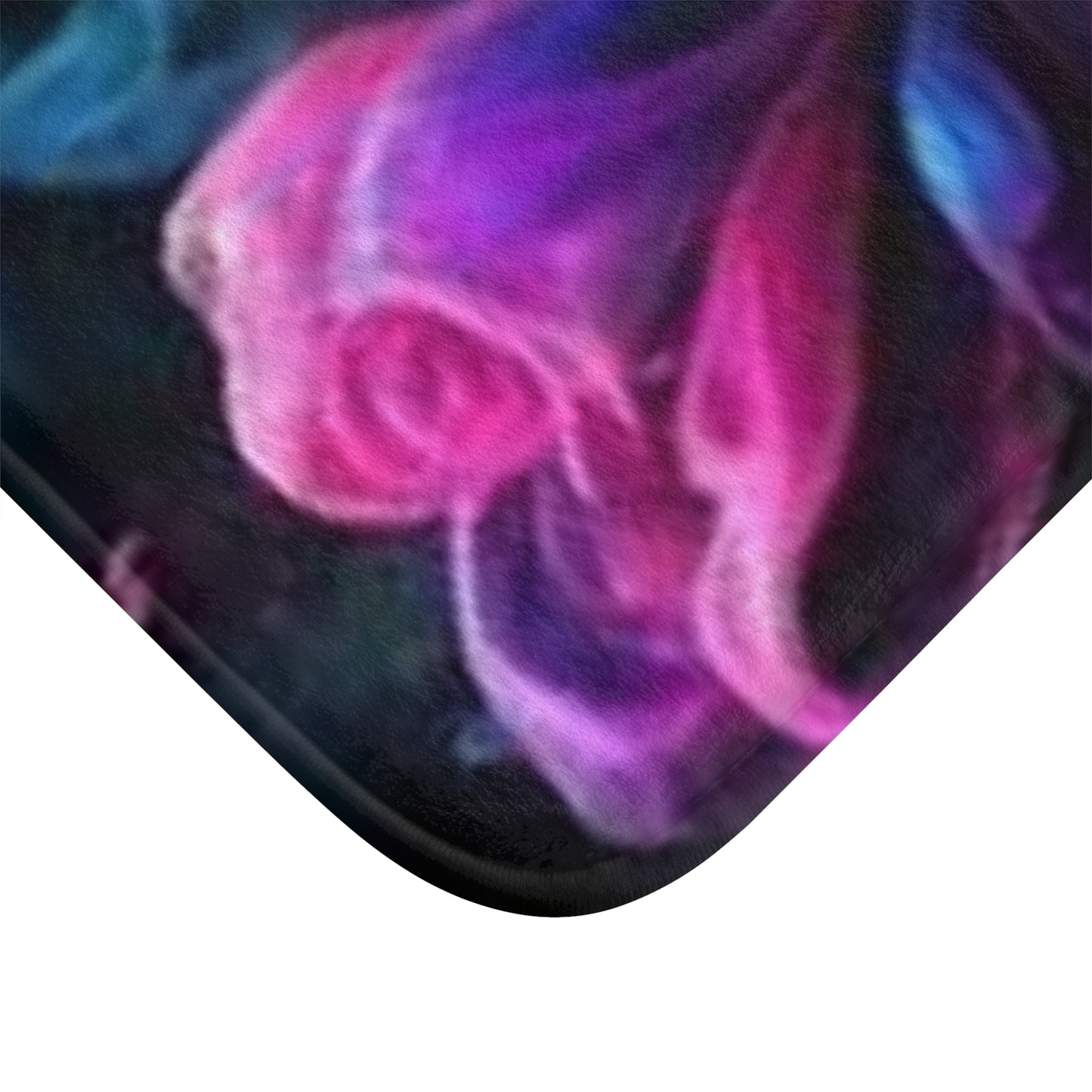 Vibrant Floral Bath Mat – Colorful Rose Design for Modern Bathrooms