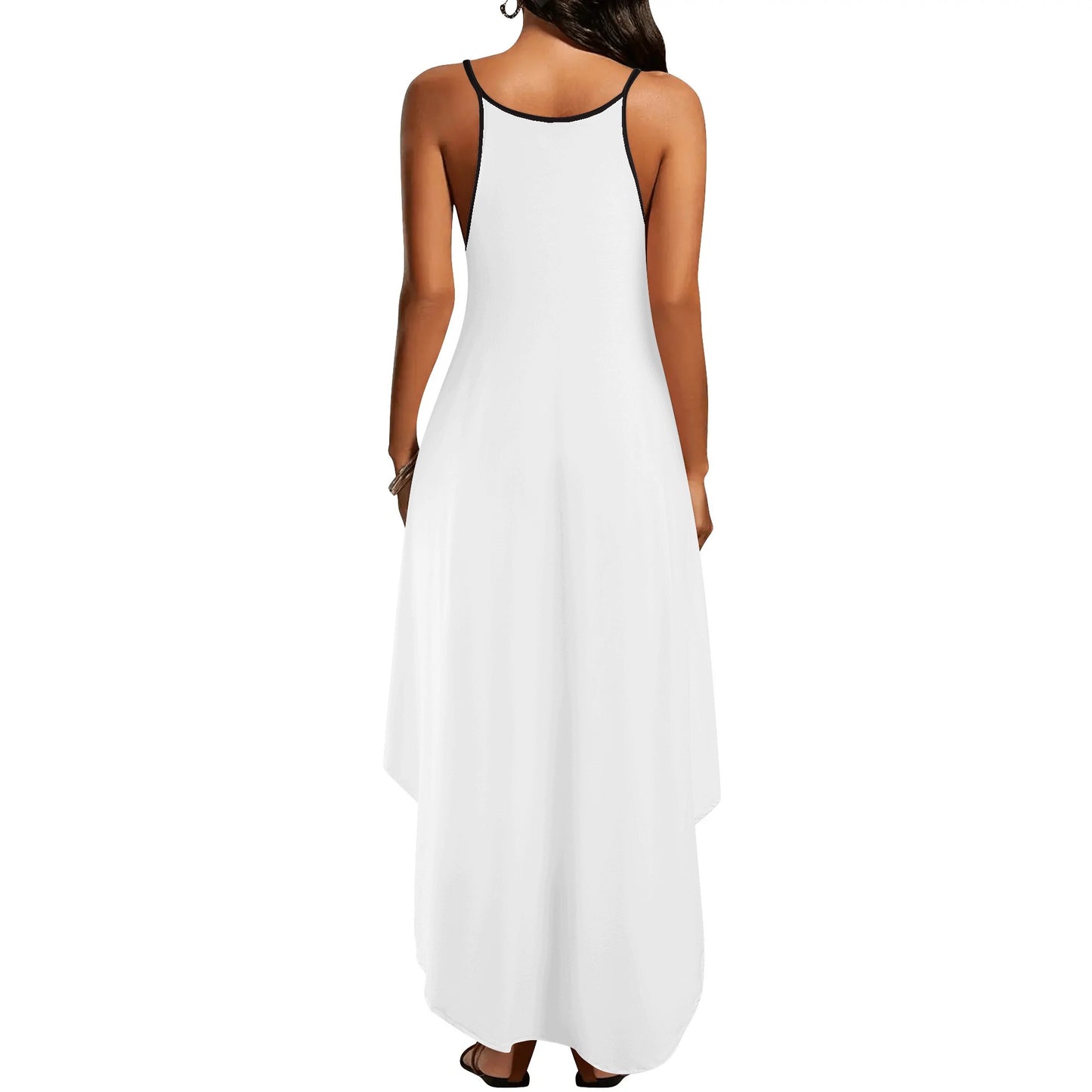 Womens Elegant Sleeveless Evening Dress