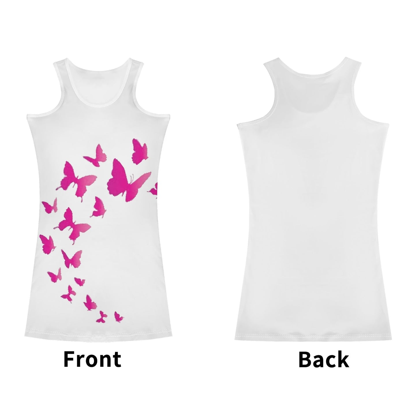 Womens Summer Dresses Sexy Wrap Hip Mini Slim Fitted Dress