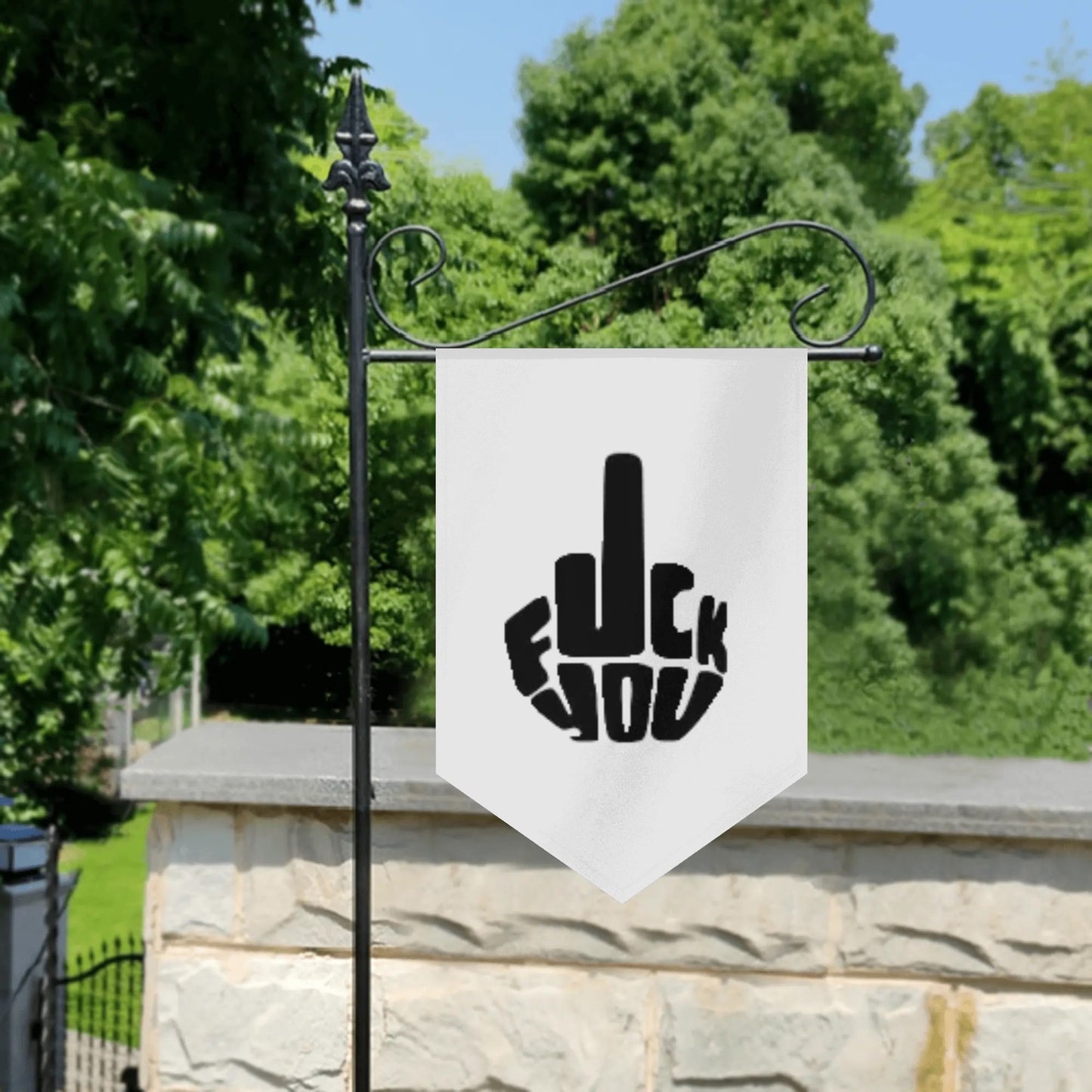 Garden Flag Banner (Inverted-triangle) 12X18 In