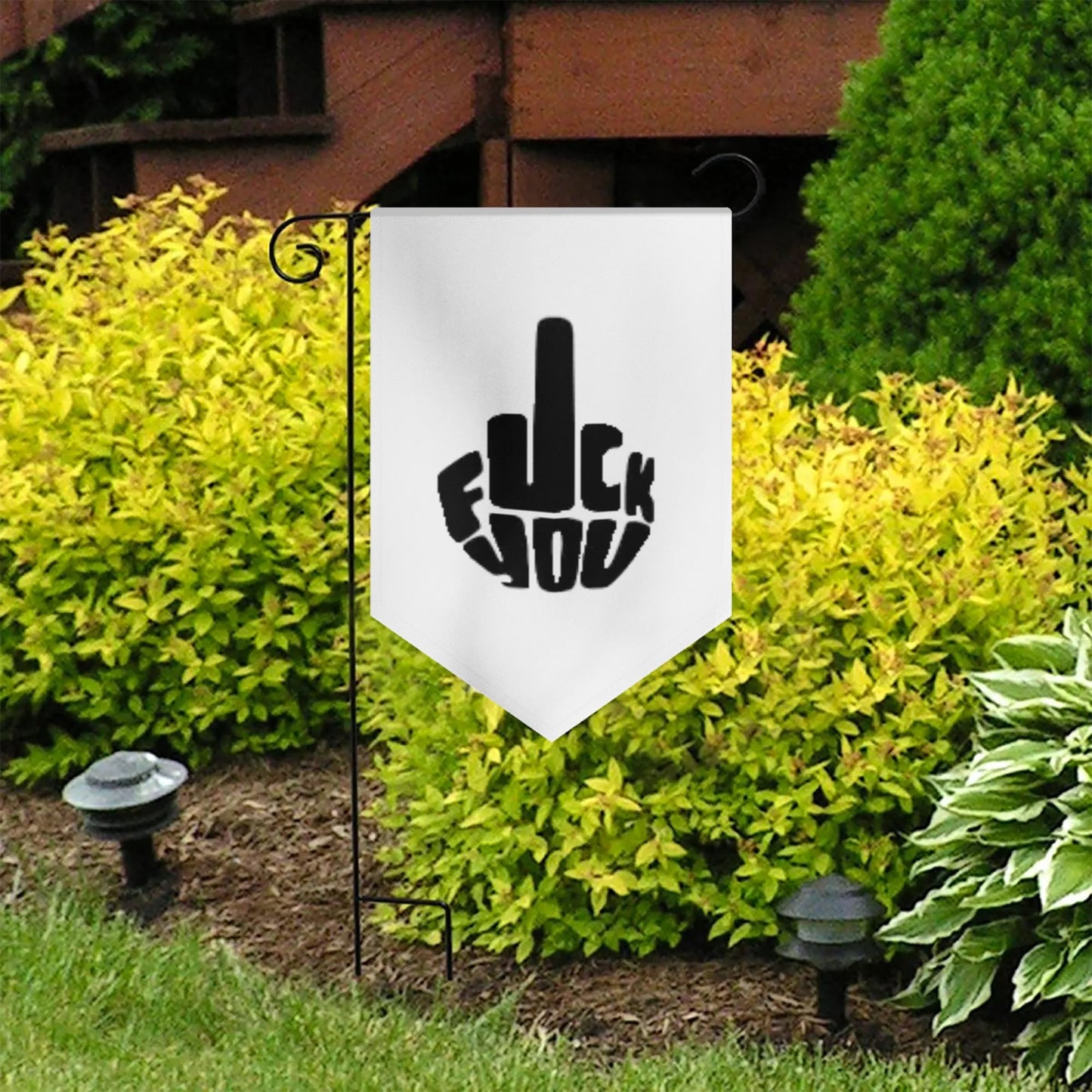 Garden Flag Banner (Inverted-triangle) 12X18 In