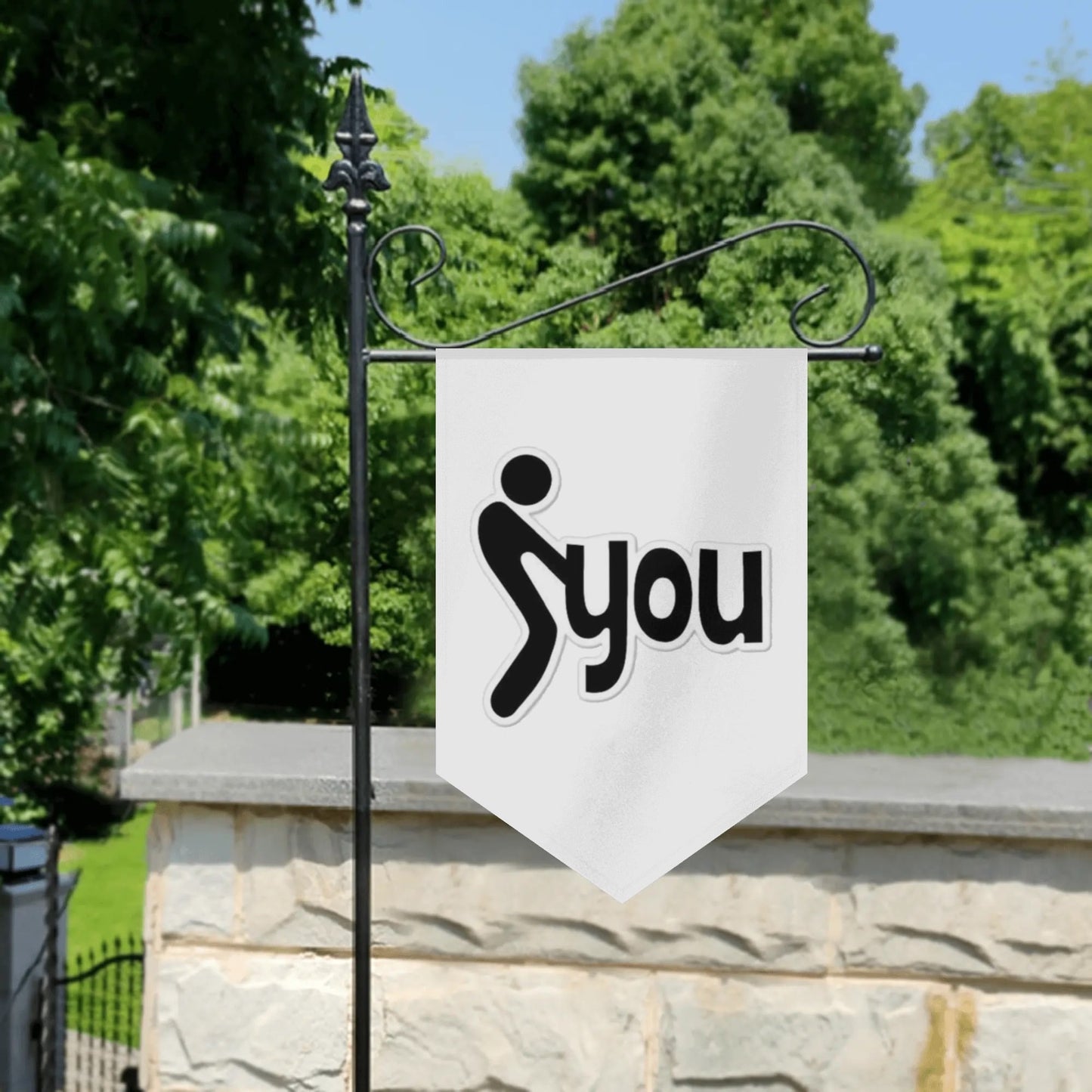 Garden Flag Banner (Inverted-triangle) 12X18 In