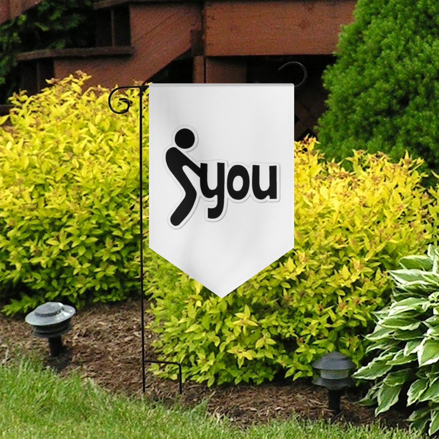 Garden Flag Banner (Inverted-triangle) 12X18 In