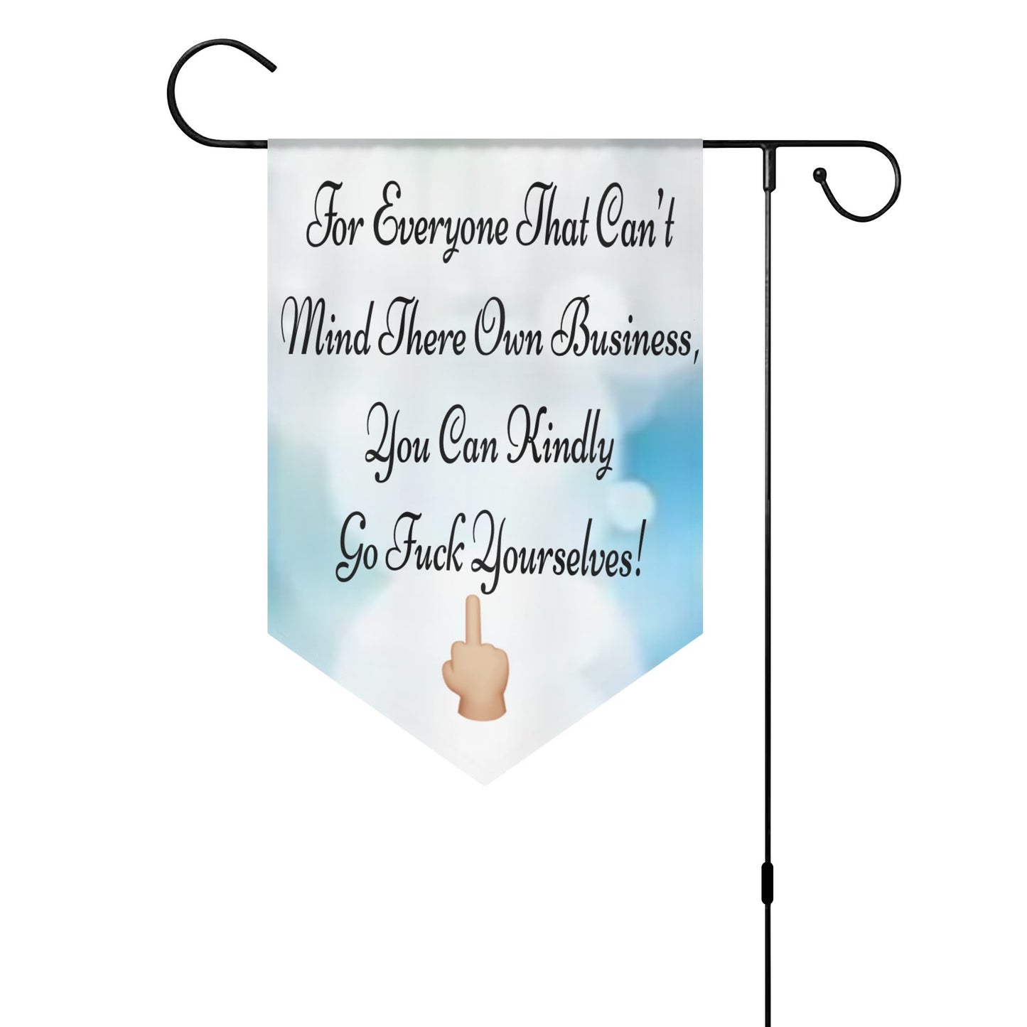 Garden Flag Banner (Inverted-triangle) 12X18 In