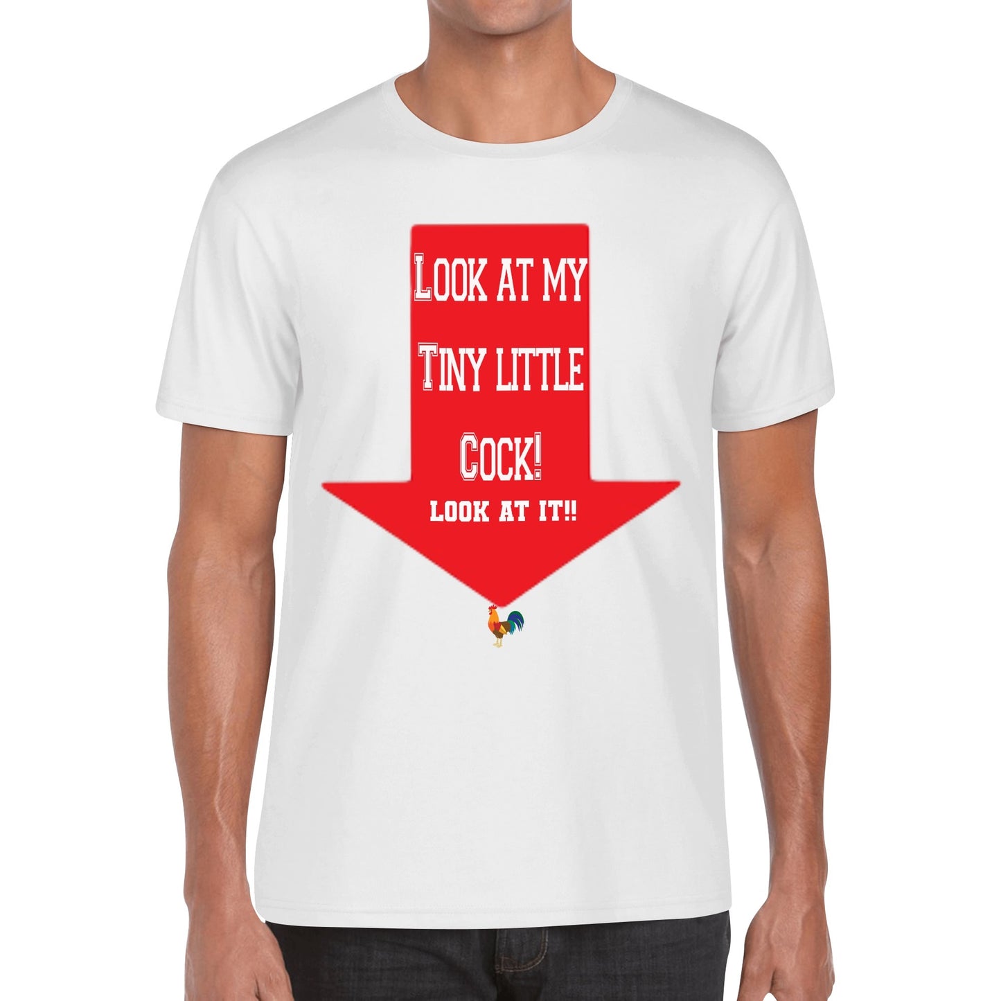 Mens Cotton Front & Back Printing T-Shirt