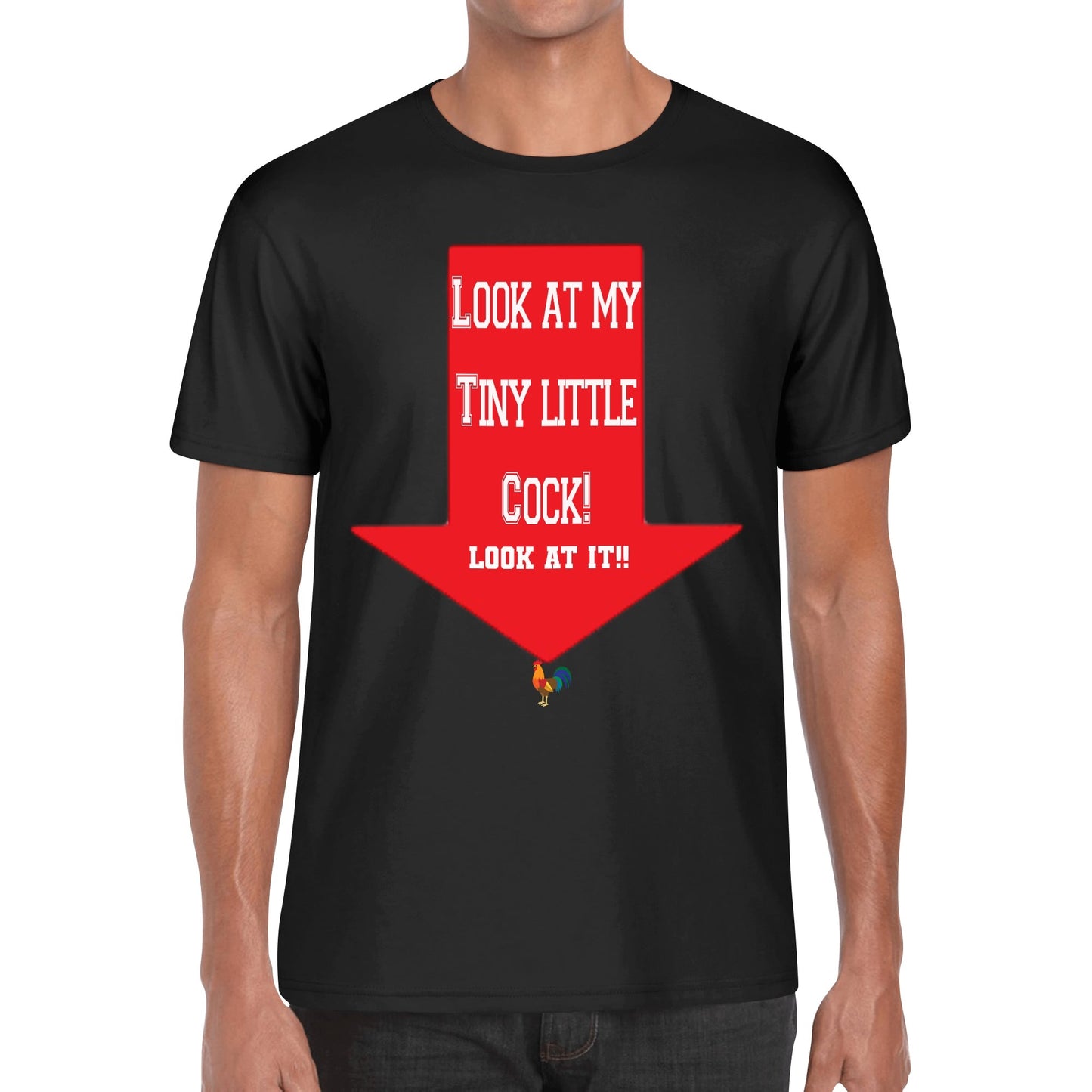 Mens Cotton Front & Back Printing T-Shirt