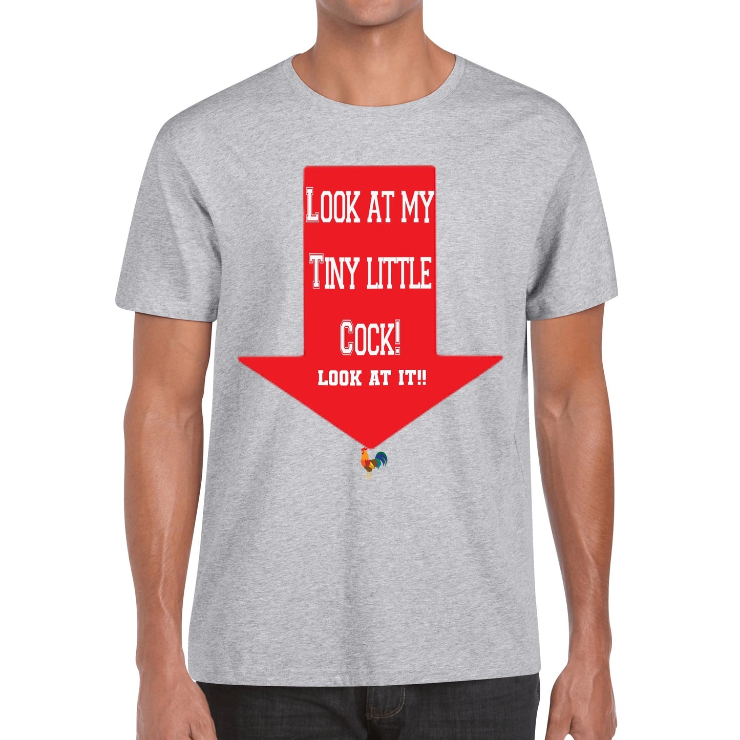 Mens Cotton Front & Back Printing T-Shirt