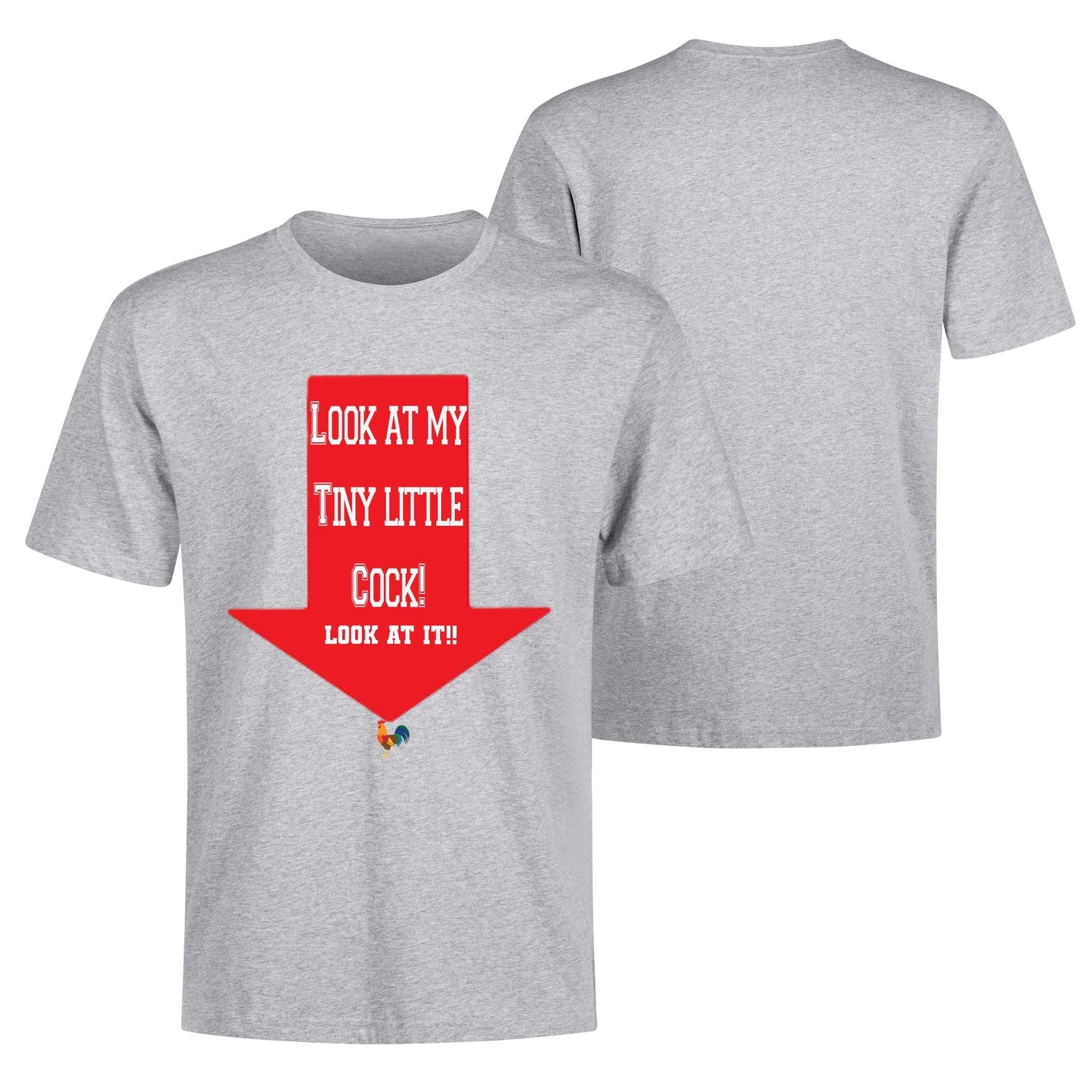 Mens Cotton Front & Back Printing T-Shirt