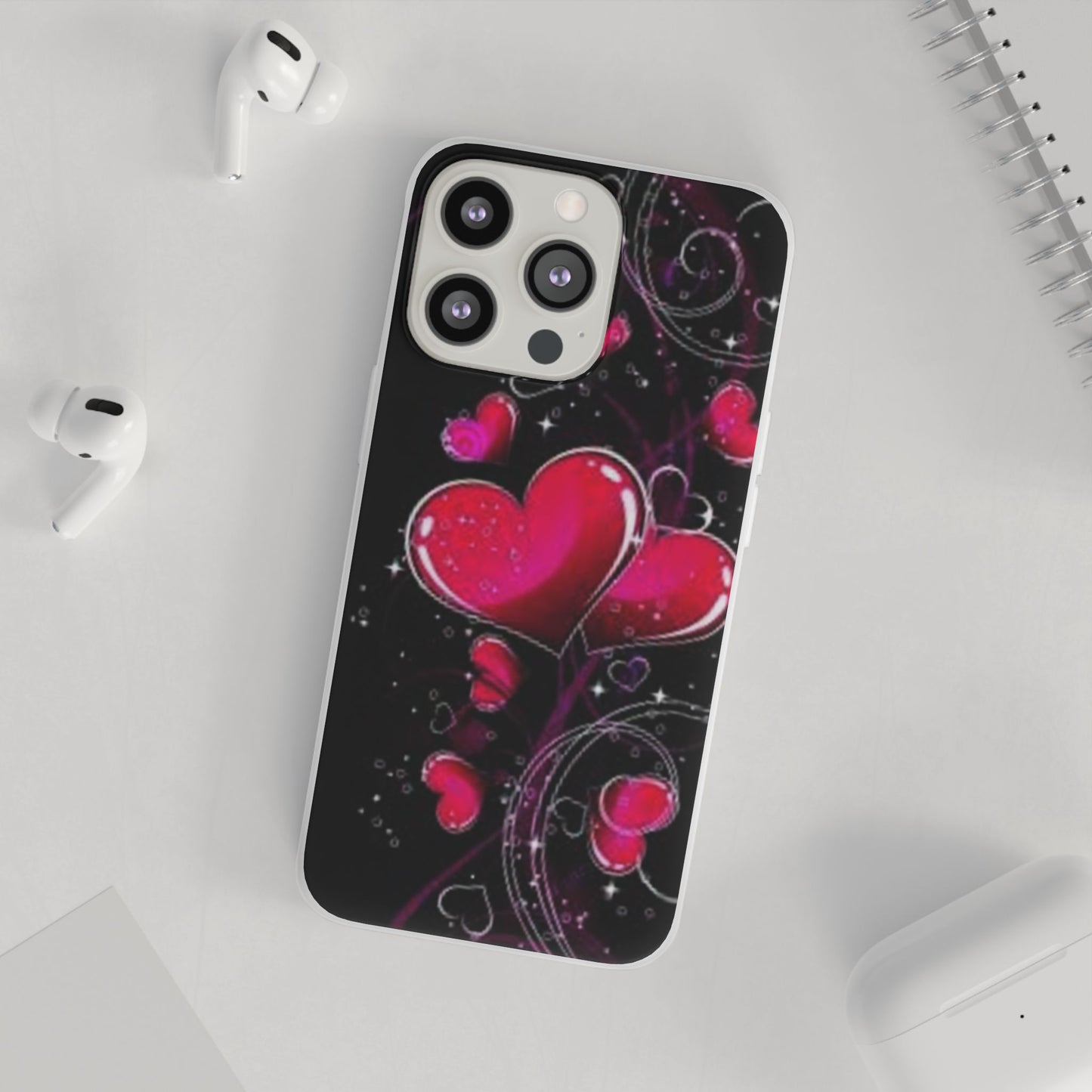 Romantic Heart Flexi Cases - Perfect Gift for Valentine's Day and Anniversaries