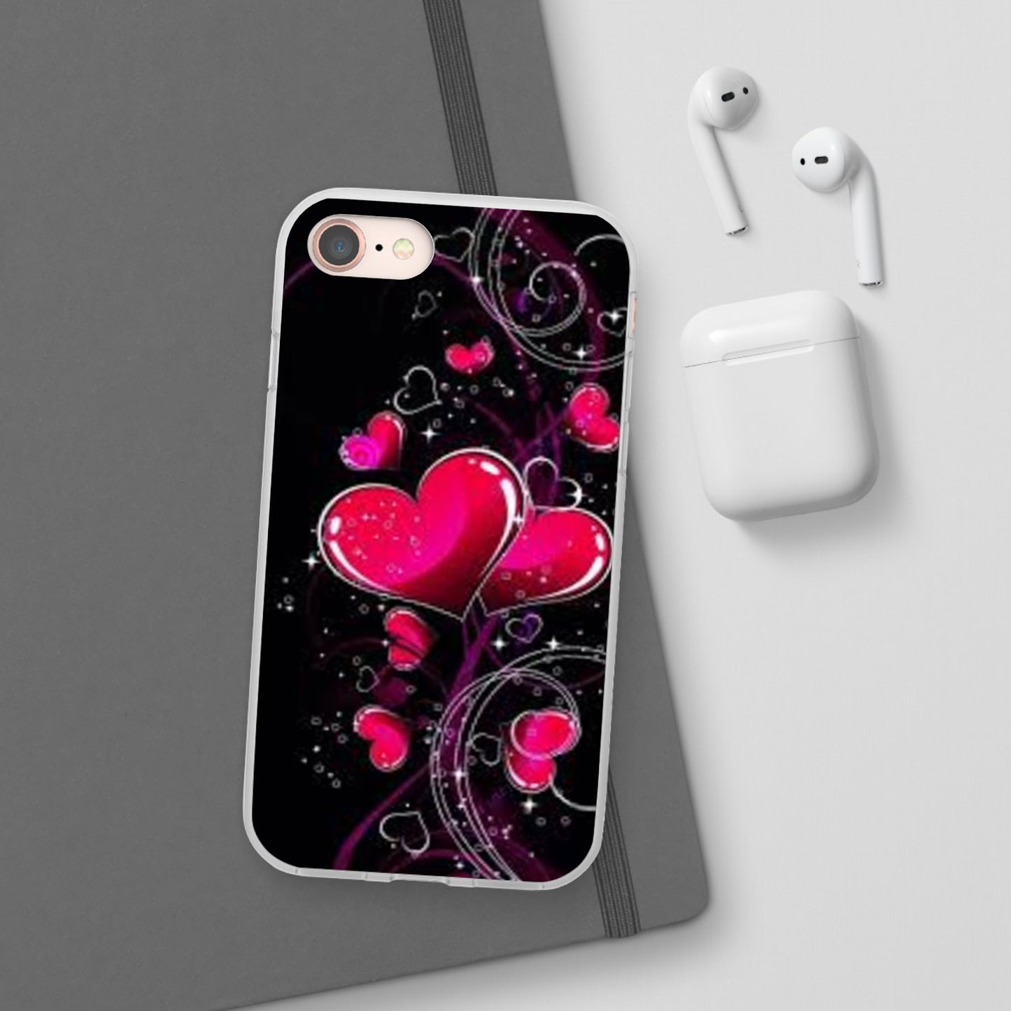 Romantic Heart Flexi Cases - Perfect Gift for Valentine's Day and Anniversaries