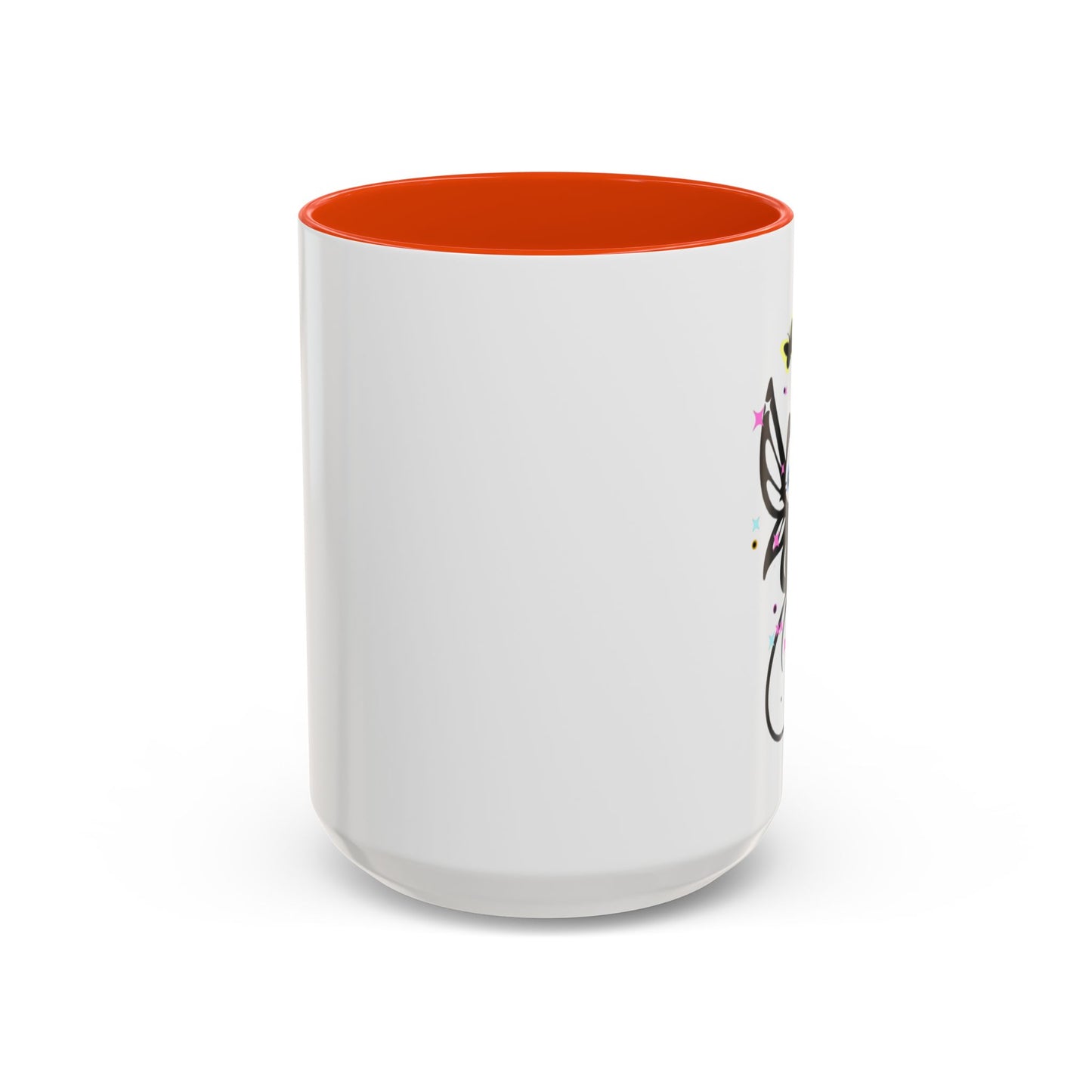 Magical Cat Fairy Mug - Colorful 11oz & 15oz Coffee Cup for Cat Lovers