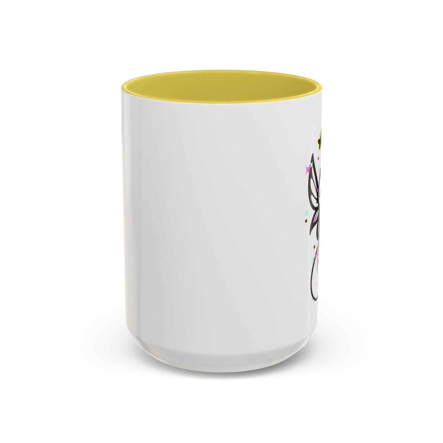 Magical Cat Fairy Mug - Colorful 11oz & 15oz Coffee Cup for Cat Lovers
