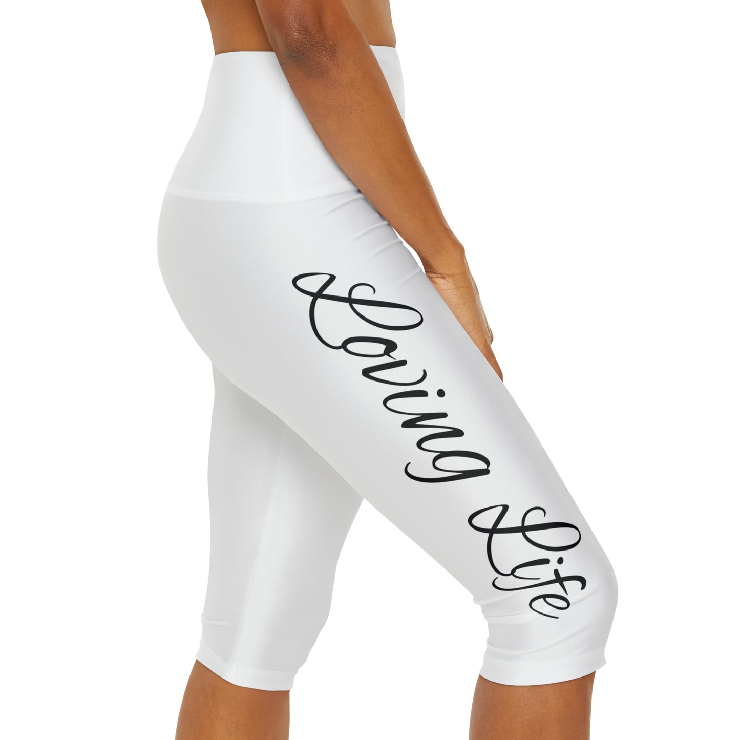 Yoga Capri Leggings (AOP)